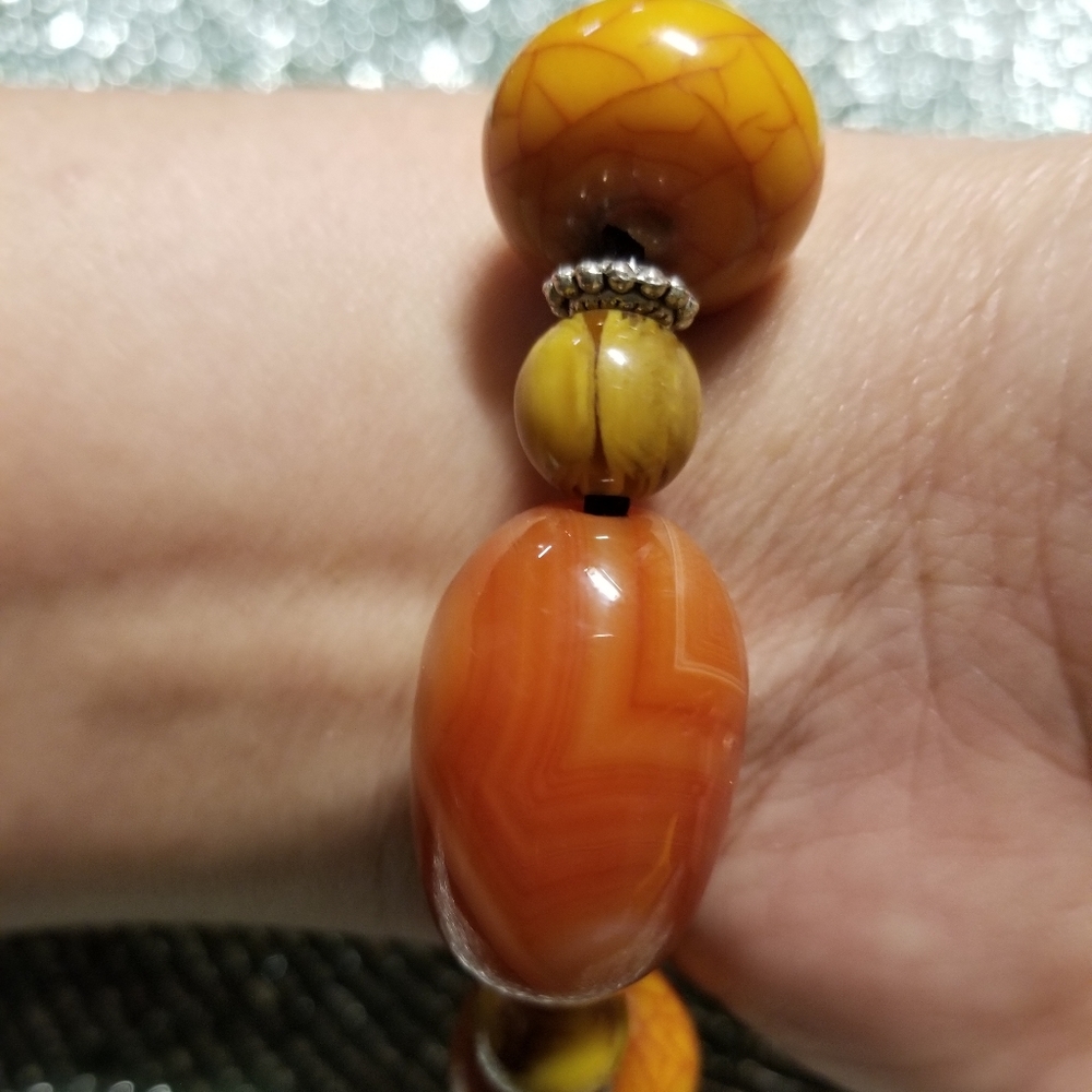 Multi Stone Bracelet. - Picture 3 of 4